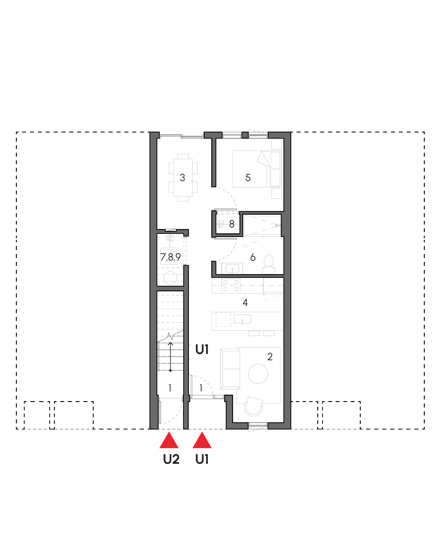 Plan du rez-de-chaussée